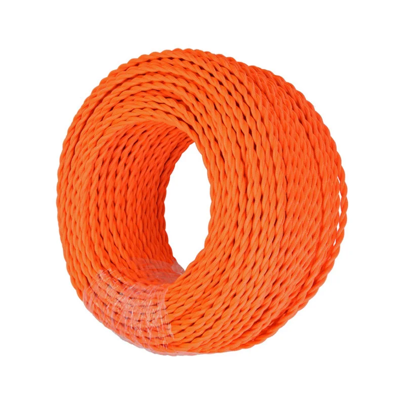 de 2 núcleos, tecido trançado, vintage, de seda