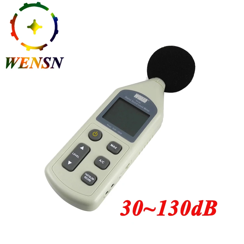 

Digital Sound Level Meter Pressure Tester 30-130dB Decibel USB Noise Measurement with Computer software display Free Shipping
