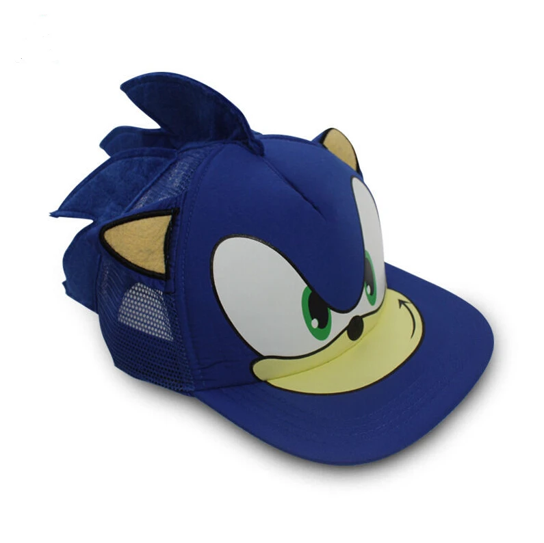 Prix pour 2016 Sonic The Hedgehog Coton Réglable Chapeau de Soleil Casquette de baseball D'été Chapeau Bleu Cosplay Costume Pour Hommes Femmes Prix pour 2016 Sonic The Hedgehog Coton Réglable Chapeau de Soleil Casquette de baseball D'été Chapeau Bleu Cosplay Costume Pour Hommes Femmes