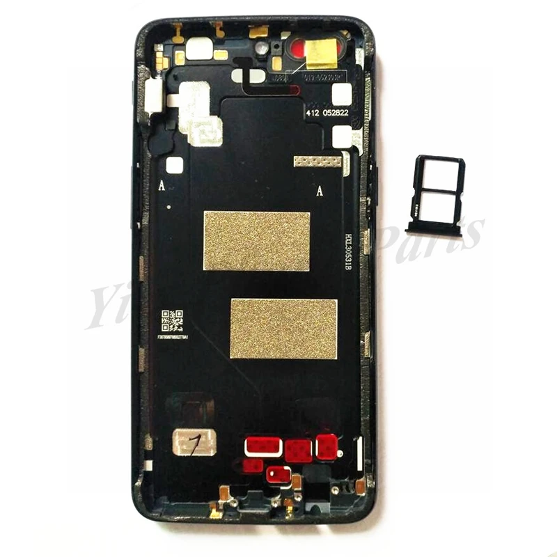 

1Pcs For Oneplus 5 New Back Cover Back Battery Housing For Oneplus five Replacement Parts With Side Button and Sim card tray