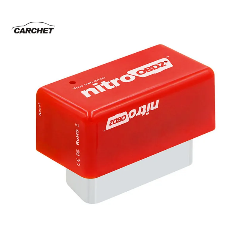 CARCHET экономия топлива для автомобиля Nitro OBD2 EcoOBD2 ECU чип тюнинговая коробка Plug& Driver NitroOBD2 Eco OBD2 для дизельного автомобиля экономит больше энергии