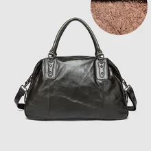 CARANFIER мужские дорожные сумки из натуральной воловьей кожи для отдыха бизнес портативный многофункциональный сумки большой емкости