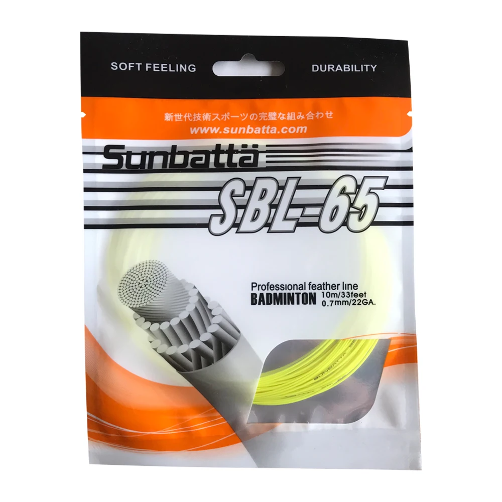 30lbs durbaictiy 10 шт./лот sunbatta SBL65 Бадминтонные струны