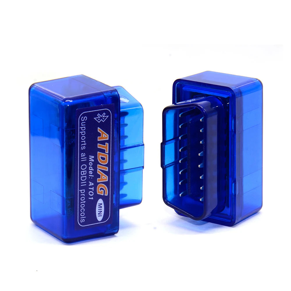 OBD V2.1 Мини ELM327 OBD2 Bluetooth Авто сканер OBDII 2 автомобиля ELM 327 Тестер диагностический инструмент для Android Windows Symbian