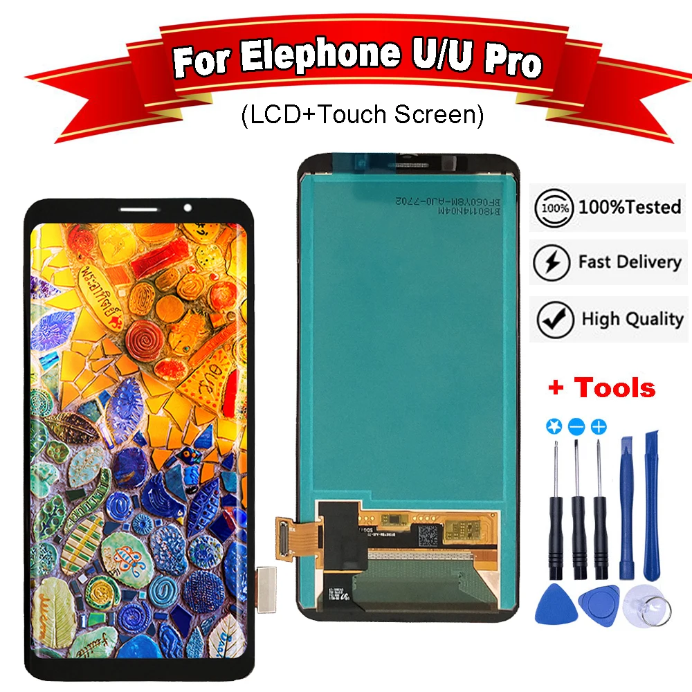 Для Elephone U/U Pro ЖК-дисплей Дисплей и инструмент для ремонта сенсорного экрана в