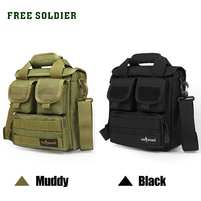 FREE SOLDIER Heavy Duty Cordura Hiking/Camping/Outdoor Shoulder Bag for