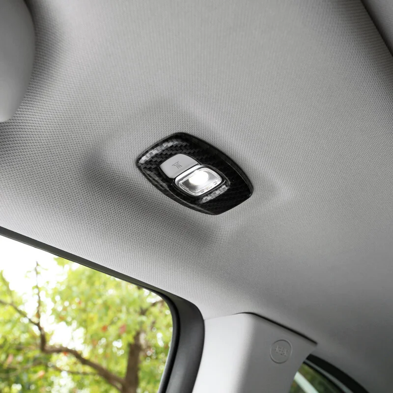 

For Renault Koleos 2017 2018 Car Styling Accessories ABS Plastic Car rear reading Lampshade Cover Trim sticker 2pcs