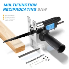 Multifunction Cordless Reciprocating Saw Attachment Change Electric Drill Jig Saw Metal File For Wood Metal Cutting 5pcs set t119bo 82mm high carbon steel reciprocating jig saw fast cutting saw blade for wood board plastic cutting