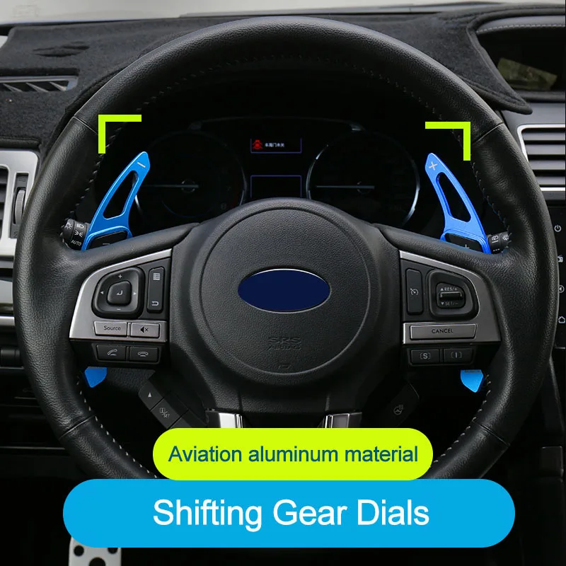 QHCP 1 пара рулевое колесо из алюминиевого сплава переключатель передач для Subaru