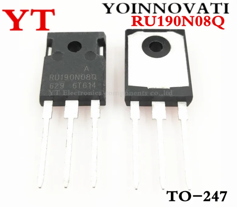 

10 шт./лот RU190N08Q RU190N08 190N08 TO-247 IC, лучшее качество