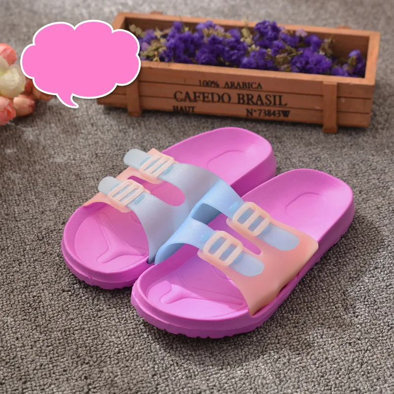 

Slippers Kids for Girls Beach Sandals Summer Baby Slippers Soft Belt House Sandalias Children Non-slip Home Kids Slippers