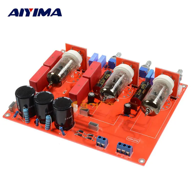 

AIYIMA Pre Tube Amplifiers Audio Board Fever 6N1 Bile Tone Board Two Channel Balanced Output