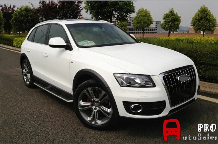 

Black gray Wheel Arch Fender Flare Kits Extension Protector For Audi Q5 2010 2011 2012 2013 2014 2015 2016 2017