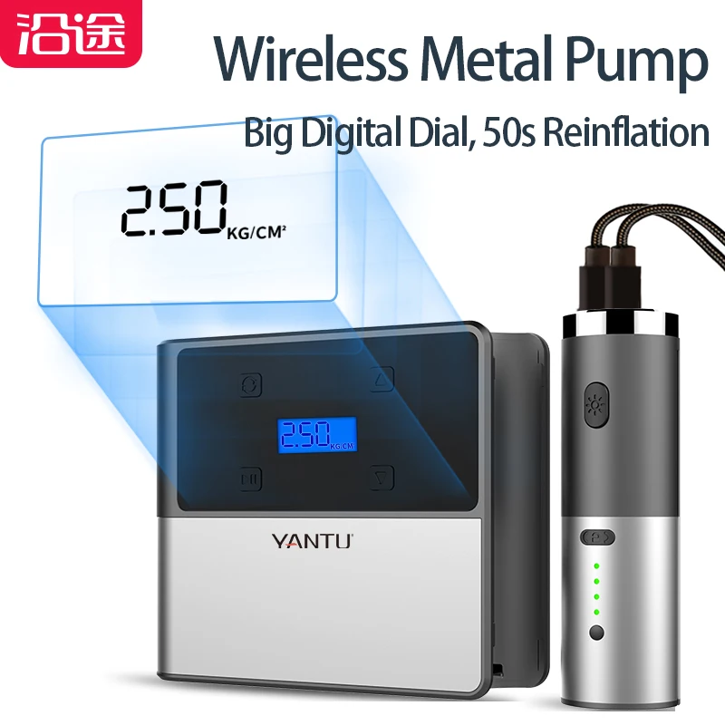 

digital air compressor Pump Digital Tyre Inflator Cordless Mini Air Compressor For Car tire inflator