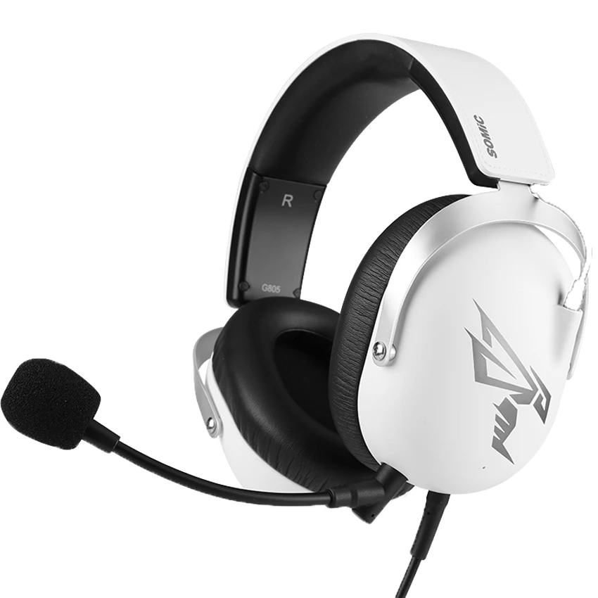 Somic G805 PS4 игровая гарнитура 7 1 виртуальной шлем 3 5 мм проводные стерео наушники с