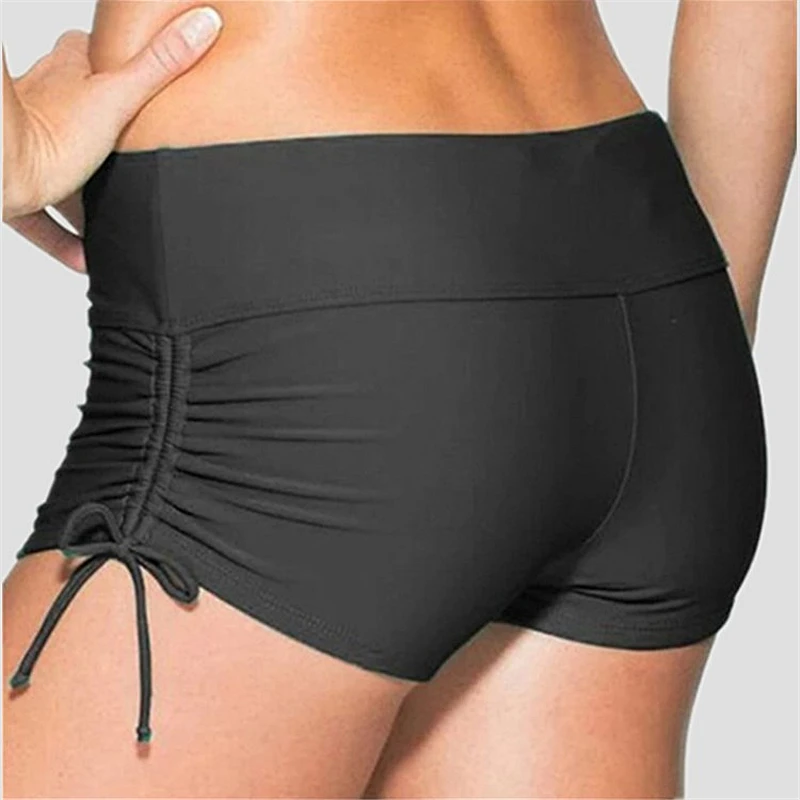 

1 Piece Women Drawstring Yoga Safety Short Pants Professional Gym Fitness Safety Short Active Running Crossfit Workout Shorts