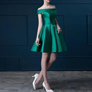 

Off the Shoulder Printed Prom Gown Ever Pretty Long Sleeves Flower Satin Chiffon Dress 2018 Women New Arrival plus size women