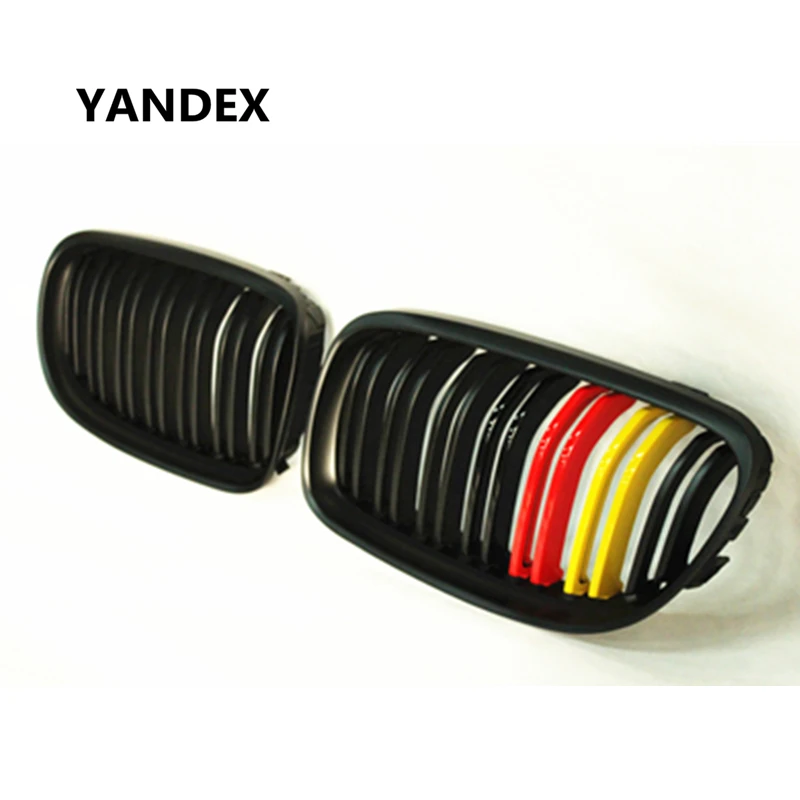 

E90 E91 German flag type front replacement racing grill for Bmw 3 Series 320i 325i 330i 328i 335i bumper grille mesh