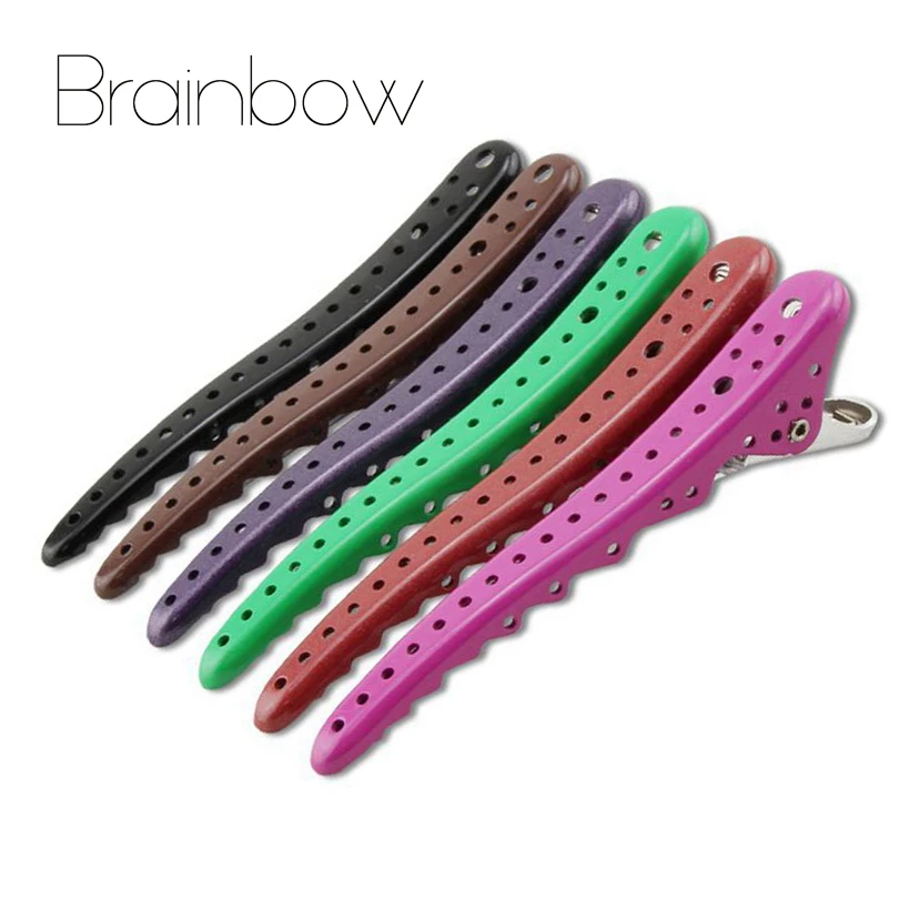 Grampos de Cabelo Acessório para Cabeleireiro Brainbow Unidades Pacote Profissional 6 –