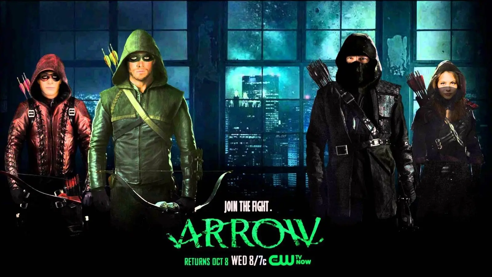 arrow tv show fabric