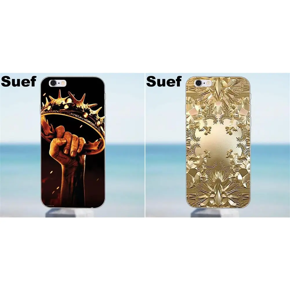 Suef для iPhone 4 4S 5 5S 5C SE 6 6S 7 8 Plus X Galaxy J1 J3 J5 J7 A3 A5 2016 2017 TPU Art Print Watch The Throne|for iphone|galaxy j1a5 |