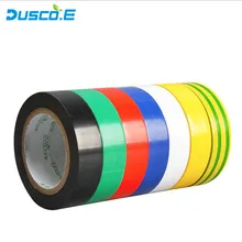 7 Color Electrical Tape Double Sided tape Adhesive Tape Leaded PVC Electrical Insulation Tape 17mm*9m for 3M Vinyl Tape zhishunjia electrical pvc insulation adhesive tape green