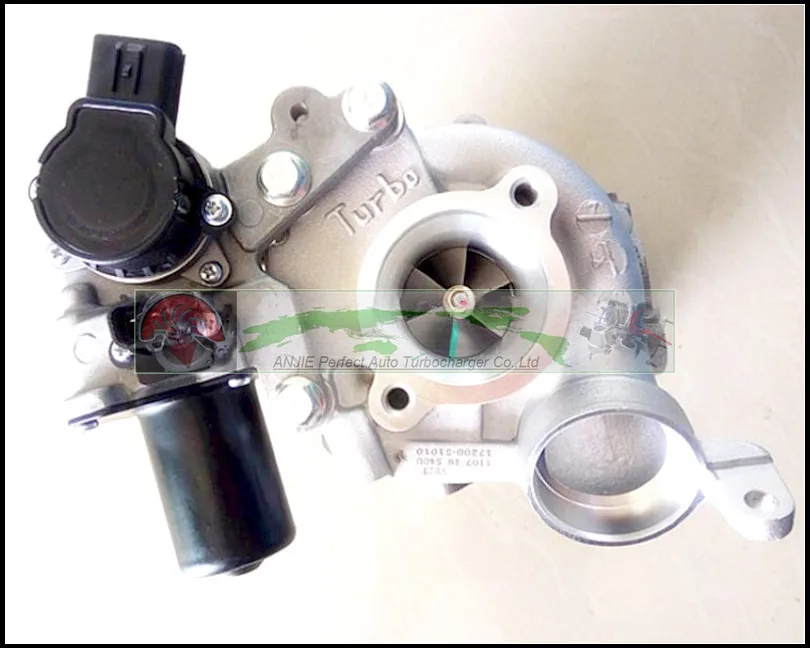 1 Twin Complete Turbo VB23 17208-51011 17208-51010 VB37 For TOYOTA Land cruiser 200 serie D-40 V8 VDJ76 VDJ78 VDJ79 1VD-FTV 4.5L  (2)