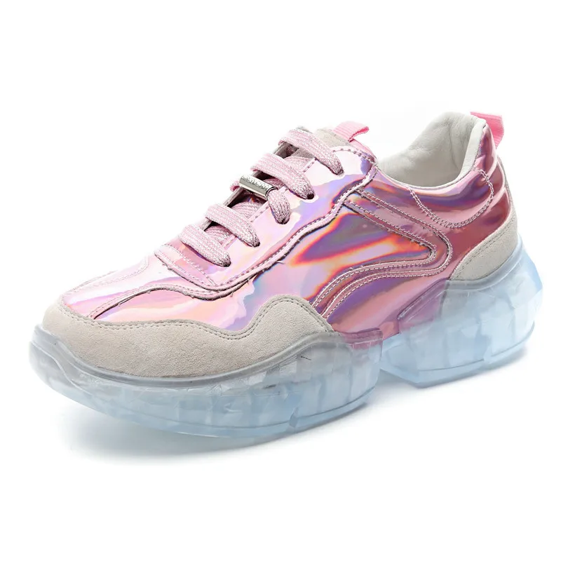 

Female casual 2019 spring new jelly thick bottom shoes women sneakers