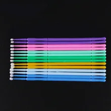 Удаление ресниц ватный тампон поддельное приспособление для снятия ресниц/аппликатор палка 100 шт./компл. красота хлопок тампон/стоматологический аппликатор