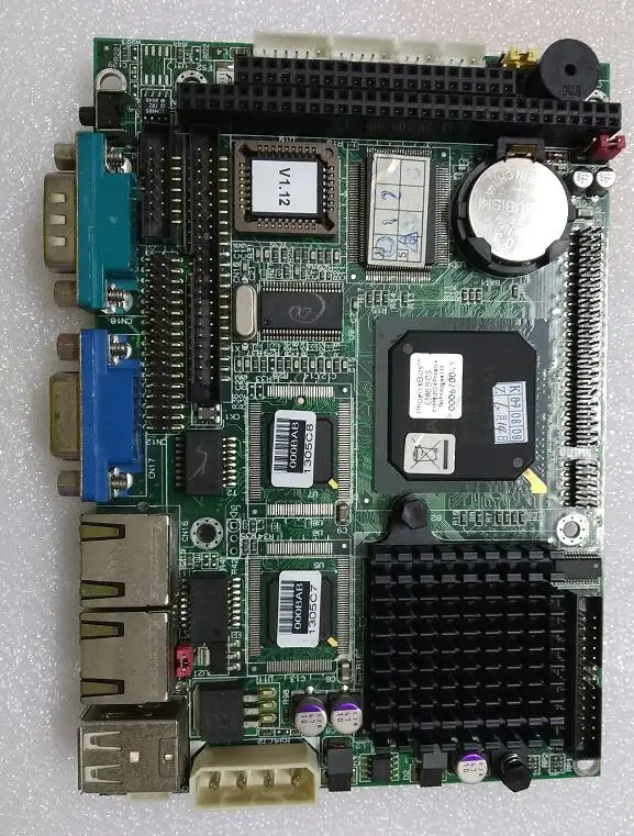 

PCM-5823 REV:A2 3.5" 100% OK Original IPC Board Motherboard Embedded PC/104 Industrial Mainboard PC/104 ISA with CPU RAM