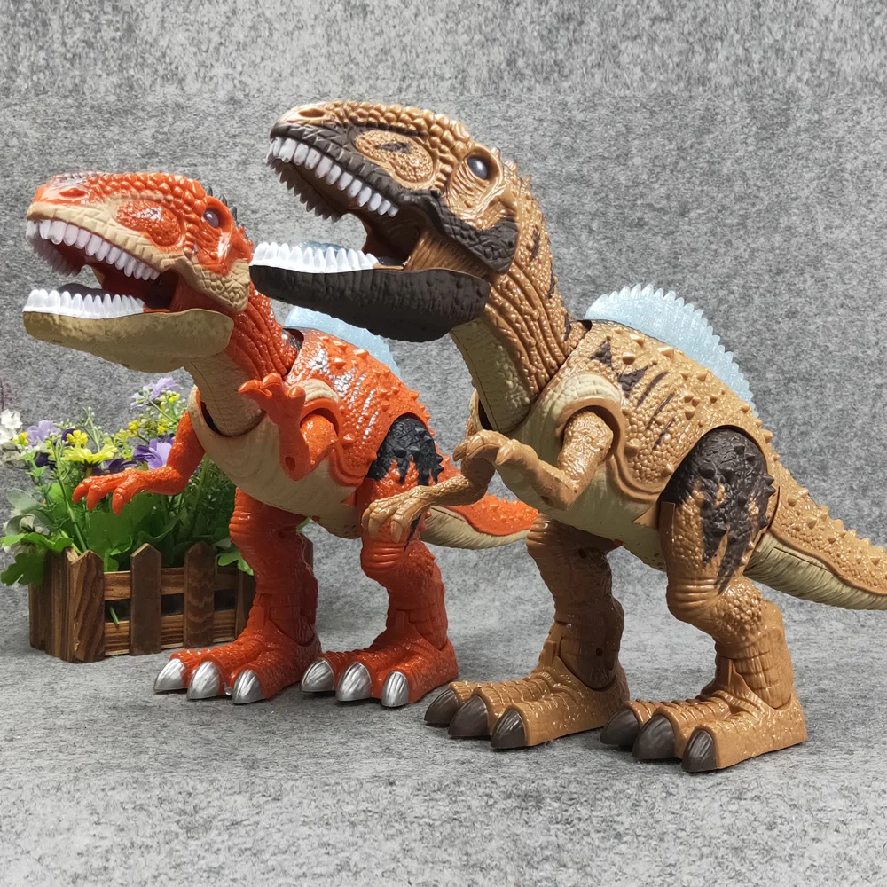 Электрические интерактивные игрушки: говорящий и прогулочный динозавр. легкий звук Tyrannosaurus Rex детские игрушки электрическая игрушка