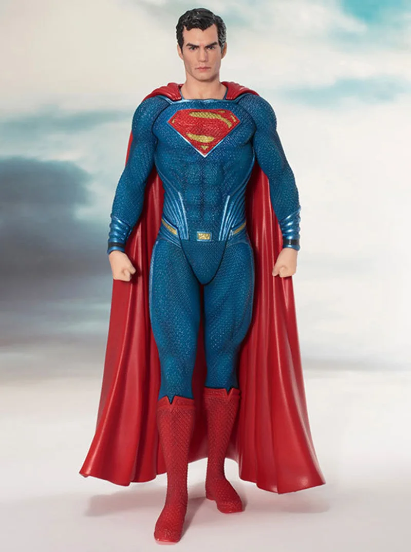 Movie Edition Superman Figure Justice League Superman PVC Action Figure ... - Movie EDition Superman Figure Justice League Superman PVC Action Figure Collectible MoDel Toy No Retial Box