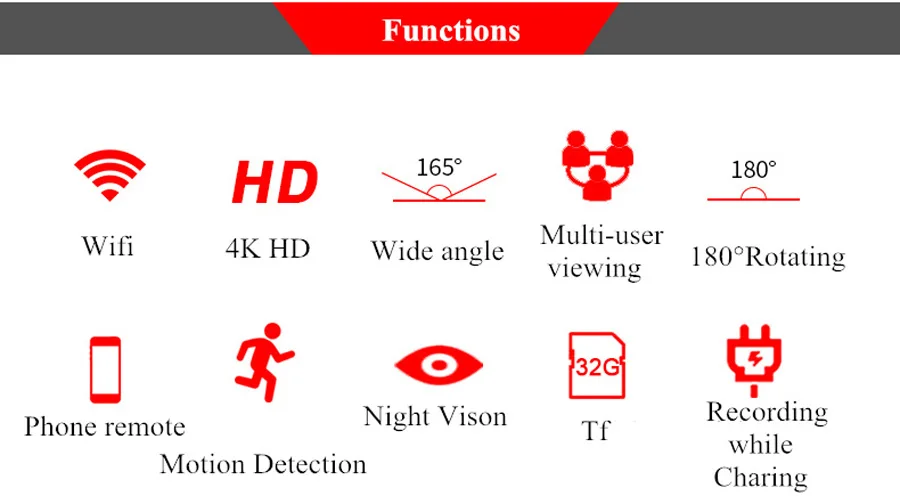 SITU S26 HD 4K Wifi дистанционно мини-камера ночного видения для безопасности, видеокамера с детектором движения, микро-камера для безопасности детей, мини камера