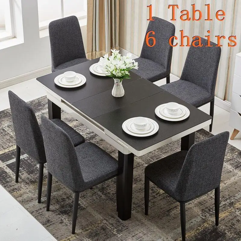 Tisch Comedor кухня Salle Manger современный A Langer Eettafel Pliante набор Marmol деревянный стол - Цвет: MODEL K