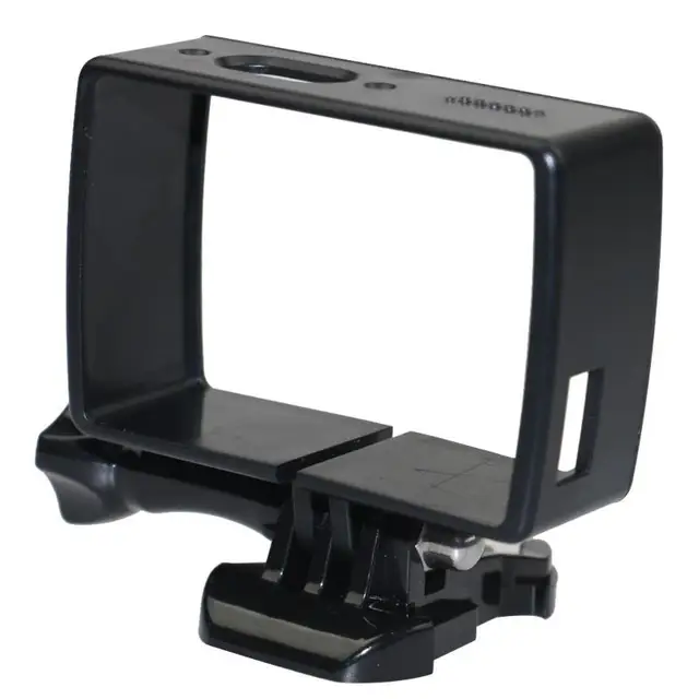Black Frame Clear View Protective Skeleton Housing Case Shell For Xiaomi Yi 4K XiaoYi Camera Accessories