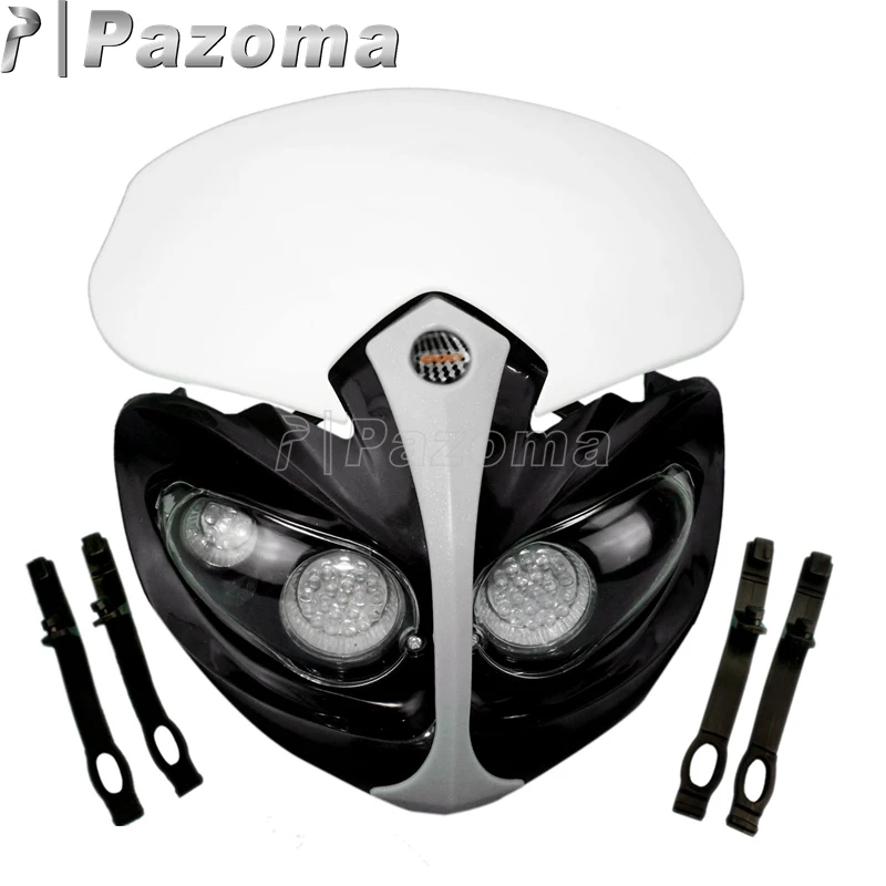 Фара для мотоцикла Pazoma CRF50F CRF70F CRF80F CRF100F CRF150F белый светодиодный фонарь