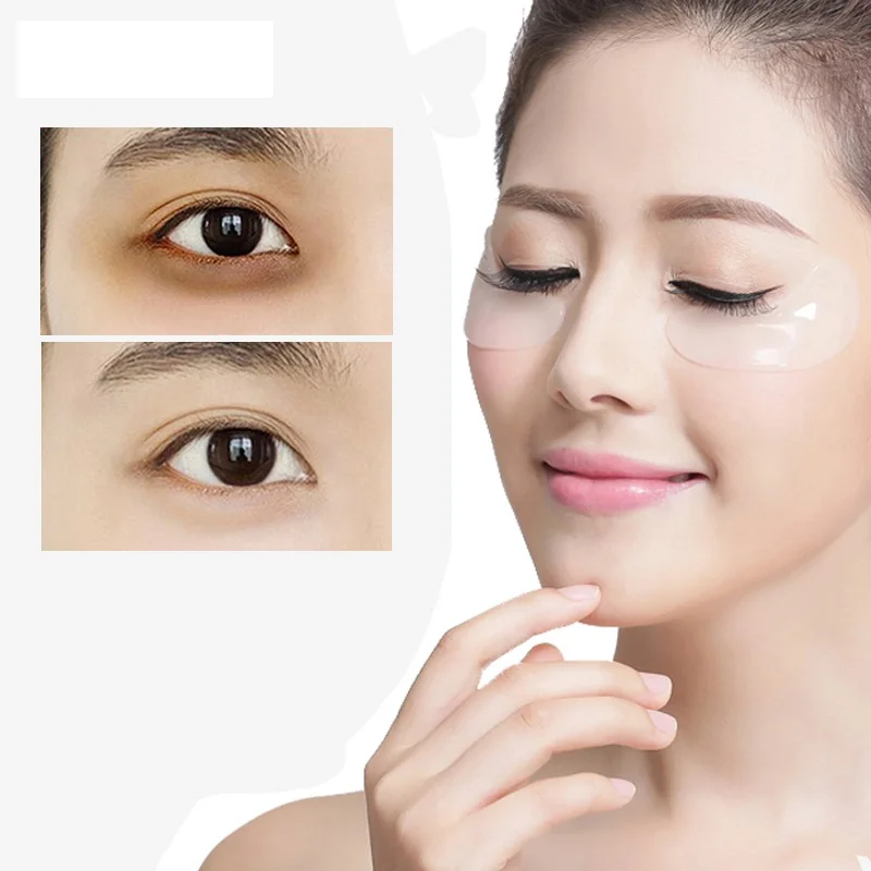 efero 5pair Anti-wrinkle Collagen Eye Mask Eye Patches for Eye Bags Anti-Puffiness Face Mask+1pcs Dark Circle Remover Eye Cream