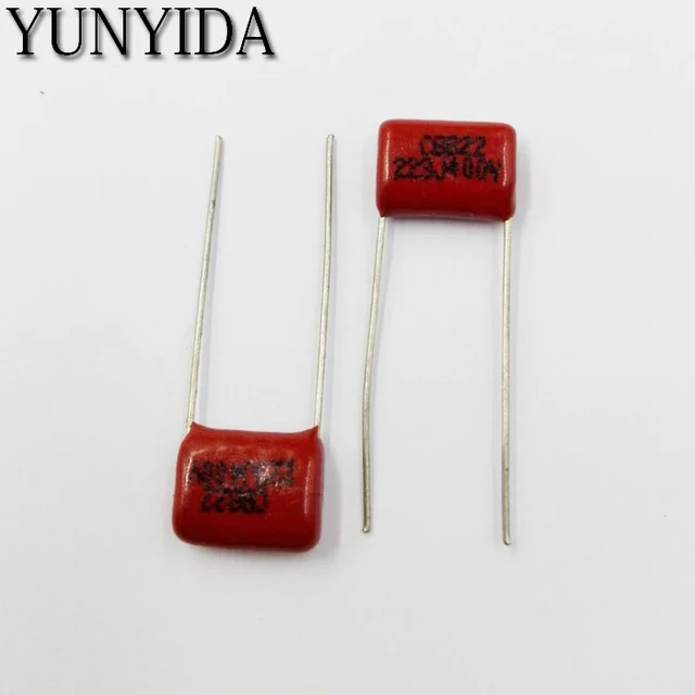 Free Shipping 10pcs, CBB 223J 400V 0.022UF 22NF P10mm Metallized Film ...