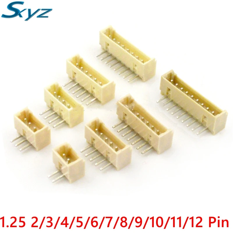 1 25 2/3/4/5/6/7/8/9/10/11 /12 Pin мм Шаг Угловые Мужской контактного коннектора Разъемы