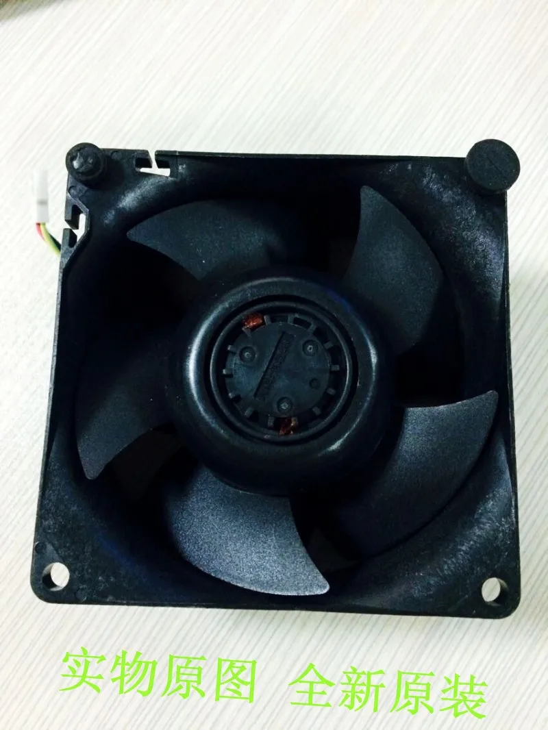 Оригинал для Nidec V80E12BS1A5 07 12В 0.9A 8 см 8038 4 провода вентилятора|4 wire fan|wire fan8cm fan |