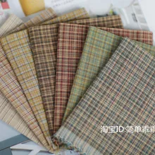 7 цветов, тонкая вода в стране, чтобы помыть, проверьте, хлопковая пряжа, окрашенная жаккардовая ткань, хлопок, окрашенная