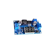 DC-DC XL6009 Digital Impulso Step Up Módulo de Alimentação Ajustável 4.5-32 v para 5-52 v Passo -up Regulador de Tensão Com LED Voltímetro