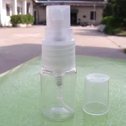 Высококачественный 10 мл прозрачный пластиковый спрей бутылку многоразового бутылки духи пэт-бутылки с распыление