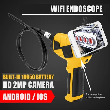 

IM115 WIFI Industrial Endoscope 1080P Inspection 8mm Camera for Auto Repair Tool Snake Hard Handheld Wifi Endoscope Android