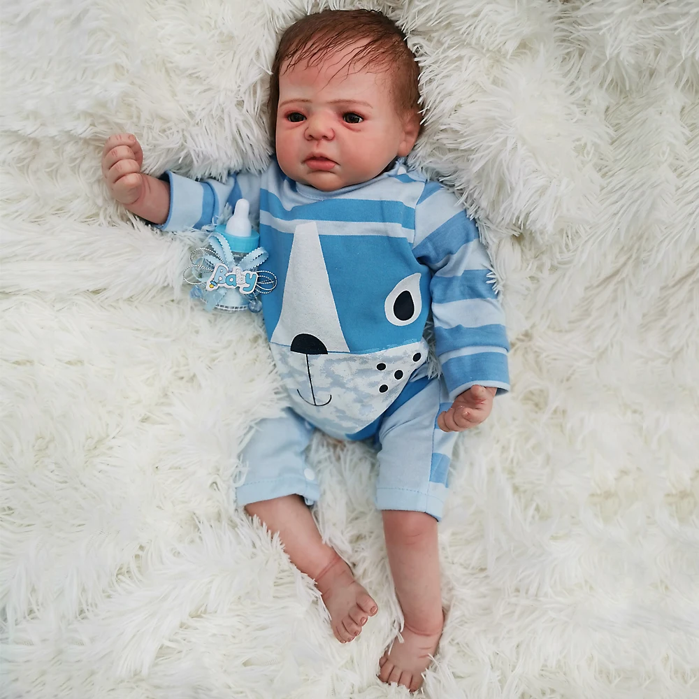 OtardDolls Bebe Reborn Baby Doll 22 дюйма 55 см Силиконовая виниловая Bebe Кукла Новорожденный очаровательны реалистичные для детей ясельного возраста для подарка Быстрая