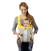 Новая дышащая переноска-кенгуру в стиле Хипсит с четырьмя морями спереди для мам, поясная сумка-кенгуру для новорожденных