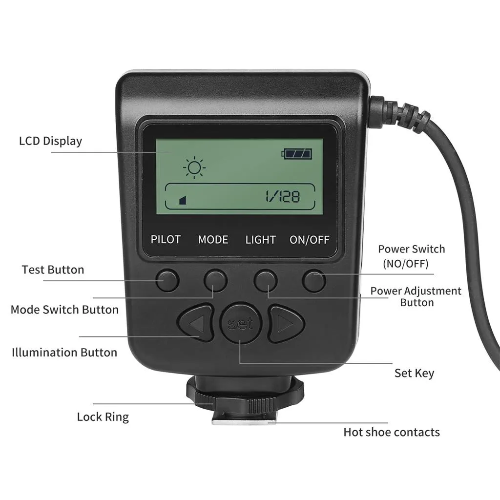 OMESHIN макро светодиодный кольцевой светильник Вспышка Speedlite с переходное кольцо для Nikon D5100 D3100 серии для Canon 5D Mark II 7D 10D#2 C0604