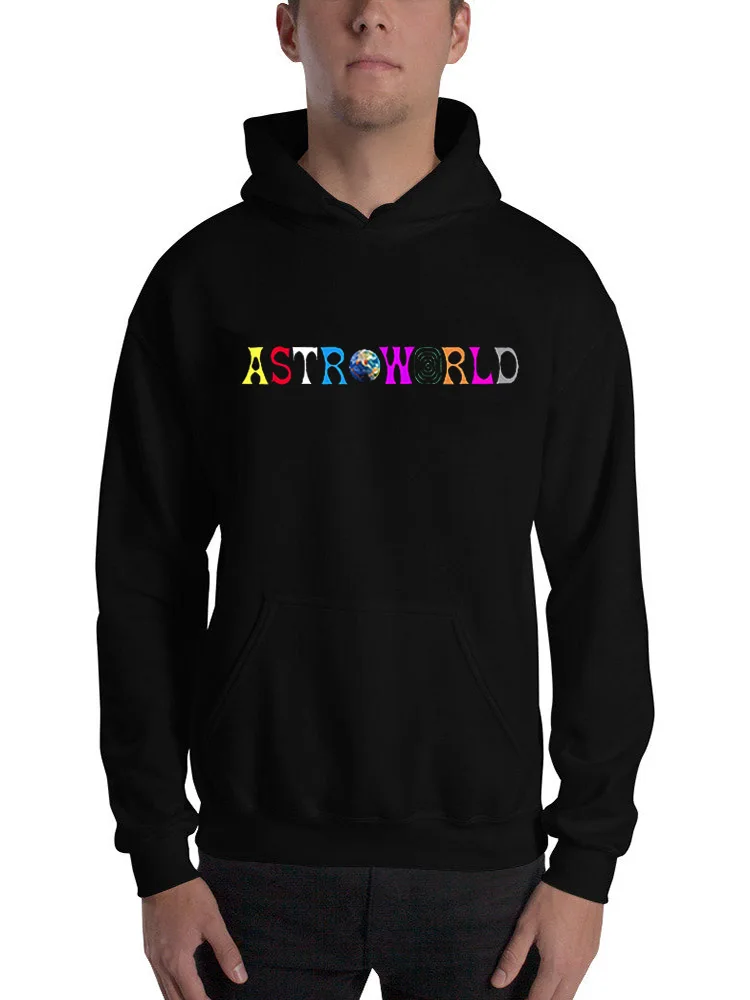 Толстовка с капюшоном с принтом Тревиса Скотта ASTROWORLD для мужчин и женщин, толстовка с капюшоном, Толстовка для мужчин, Harajuku, большой размер, хип-хоп стиль