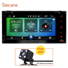 Seicane 2 Din 7″ Car Radio Android 6.0 GPS Navi Bluetooth for TOYOTA COROLLA Camry Cruiser RAV4 with WIFI SWC Rearview Camera