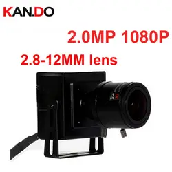 2.0mp 1080 IP Камера 2.8-12 мм объектив с переменным фокусным расстоянием H.264 P2P мини проводной интернет Камера видеонаблюдения Камера интернет